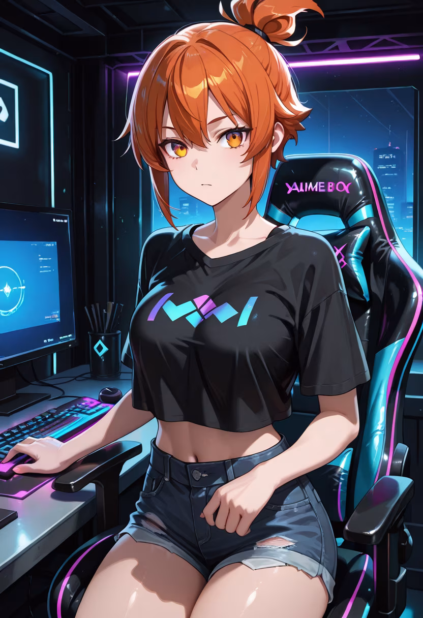 Back to the grind. Who wants to join my lobby? 🎮🔥 #gaminglife #pcsetup #gamergirl #rgb #battlestation #streamer #gamersunite #playstation #controller #gamingcommunity #nerdlife #levelingup