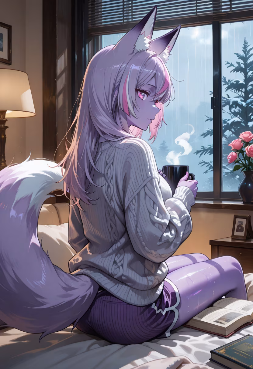Rainy days are best spent with a good book and hot cocoa. ☕️📖 Stay cozy, loves! #cozyvibes #rainyday #reading #bookstagram #chill #aesthetic #hygge #comfort #metime #peaceful #homebody