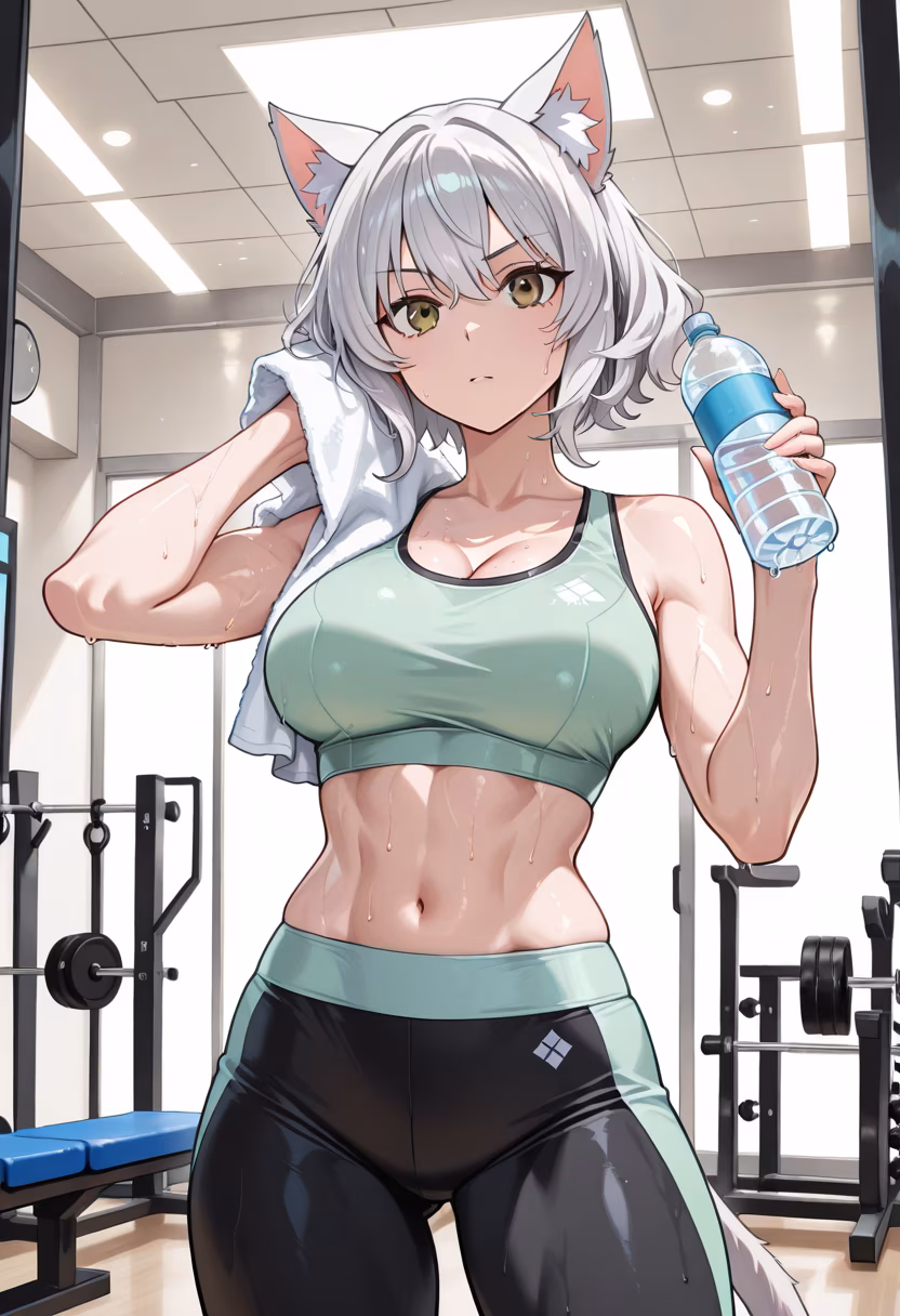 Crushed my workout today! Feeling so energized. #gymlife #fitness #workout #motivation #gymgirl #postworkout #healthy #fitnessjourney #gains #strong