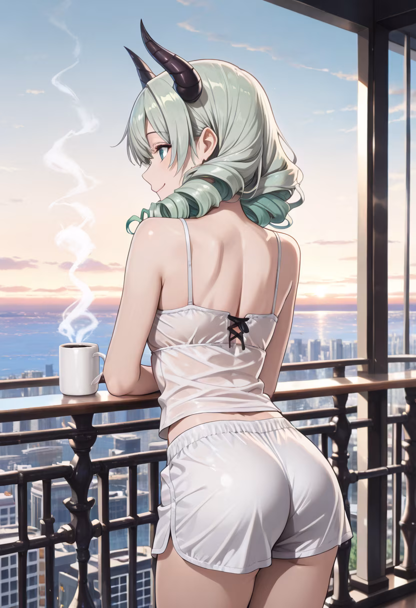 Morning coffee in the balcony air is my favorite ritual. How are you starting your day? ☕️🌤️ #morningvibes #balconyview #coffeeaddict #sunrise #morningroutine #freshair #newday #gratitude #balconylife #morningcoffee #sunshine #earlybird