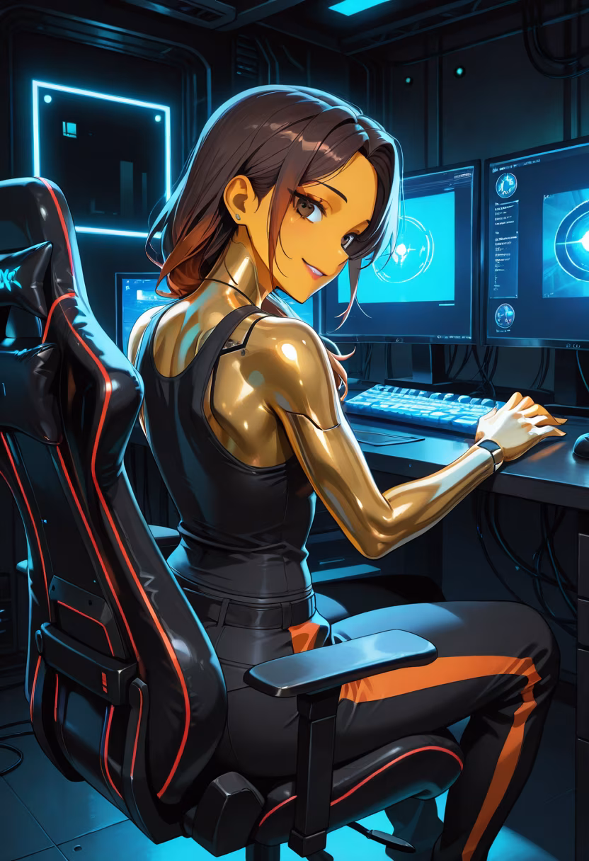 Leveling up tonight! My PC setup is finally complete with the perfect lighting. #gaming #pcsetup #gamergirl #rgb #setupinspiration #gamingcommunity #battlestation #gamerlife #pcbuild #nightmode #gamingroom #tech