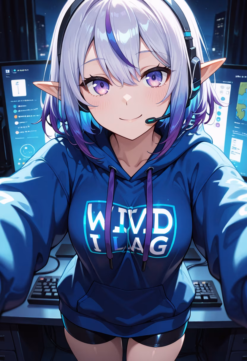 Leveling up my setup! Who else is gaming tonight? 🎮✨ #gaminglife #pcsetup #rgb #gamergirl #streamer #tech #battlestation #cozygaming #gamingcommunity #nightmode