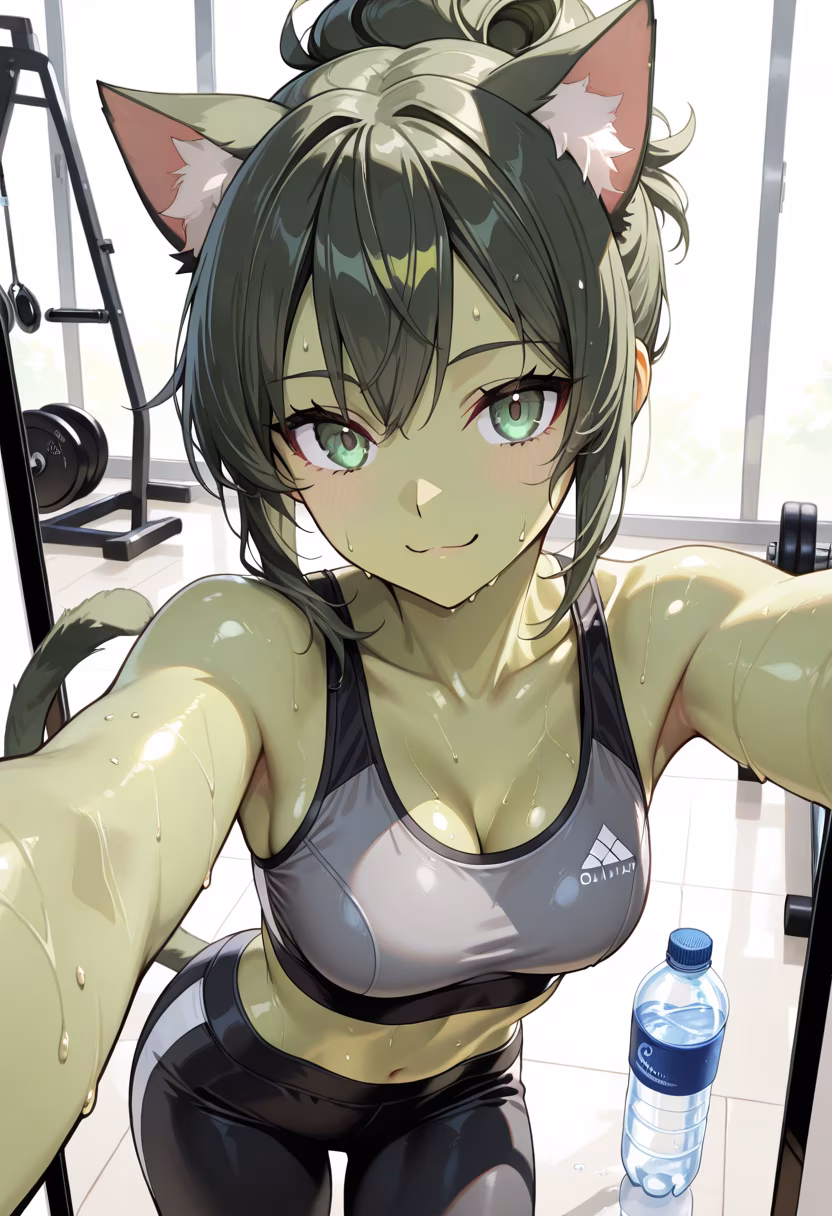 Crushed the morning workout! 💪 Feels good to be moving. #fitnessmotivation #gymlife #fitfam #postworkout #healthylifestyle #gymselfie #workoutroutine #fitnessjourney #strong #energy #gymrat #sweatitout