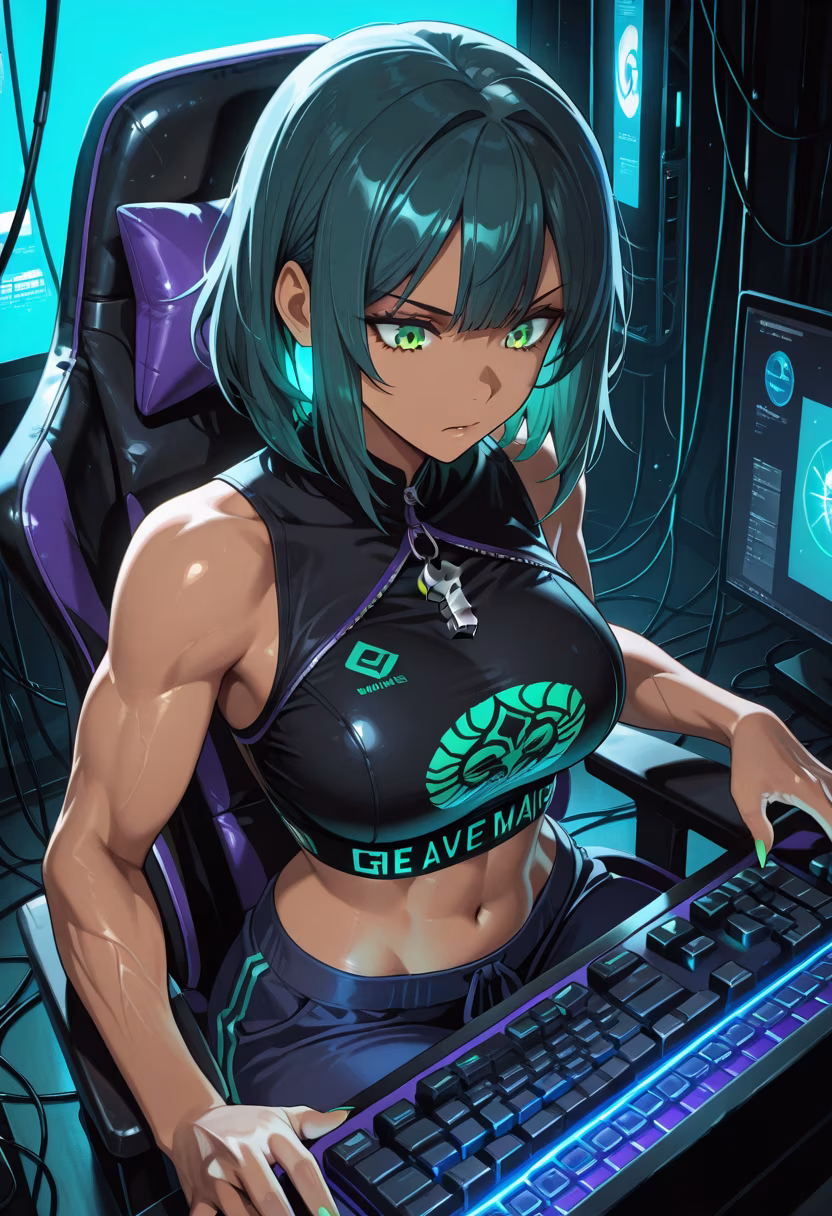 Don't interrupt my gaming session, or you'll regret it! 🎮✨ #GamingLife #PCSetup #GamerGirl #RGB #SetupTour #GamingCommunity #LevelUp #TechAesthetic #StreamerLife #GamingChair