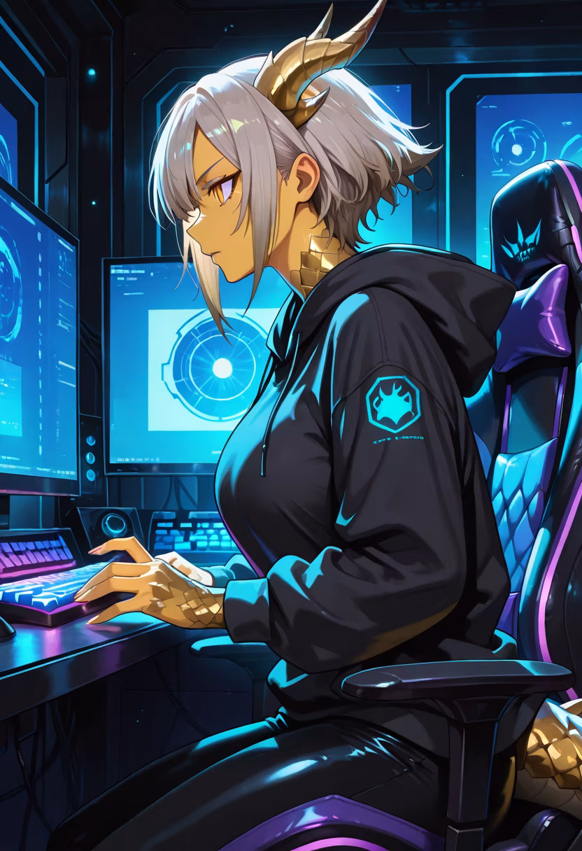 Just got my new setup ready! Don't look at me like that, it's not like I did this for you or anything. #gaming #gamergirl #pcsetup #rgb #pcmasterrace #kawaii #setupgoals #gamerlife #otaku #twitch #streamer #gamingchair