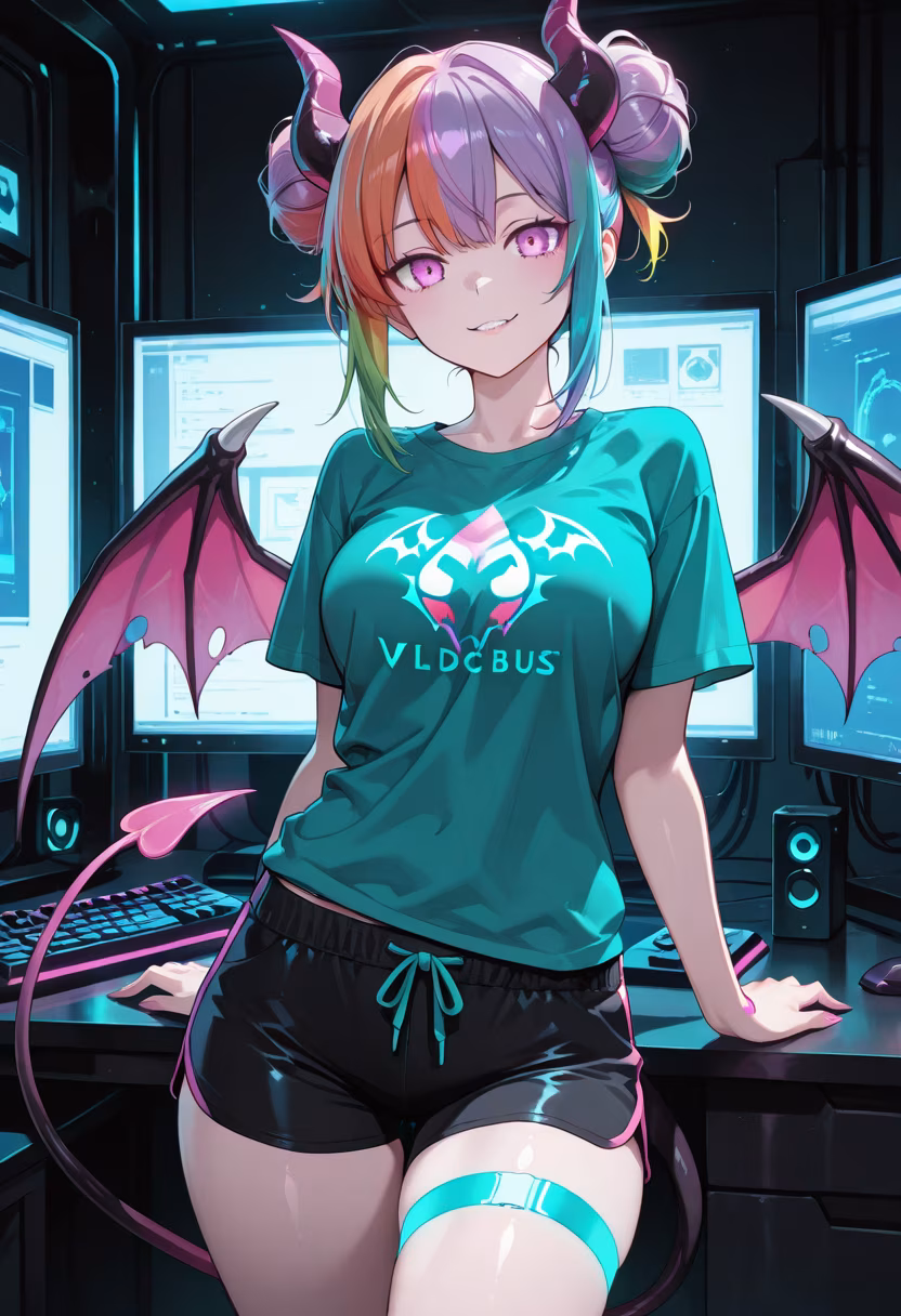 Late night grind! Who else is staying up to finish their quests? 🎮✨ #gaminglife #pcsetup #gamergirl #rgb #nightowl #gamingcommunity #battlestation #streamerlife #controller #gameon