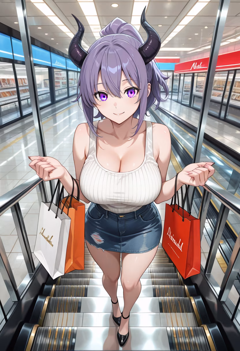 Found the perfect outfit at the mall today! Shopping is definitely my cardio. 🛍️✨ #shoppinghaul #retailtherapy #newfit #fashiongram #mallrun #shoppingbags #styleinspo #trendy #ootd #weekendvibes