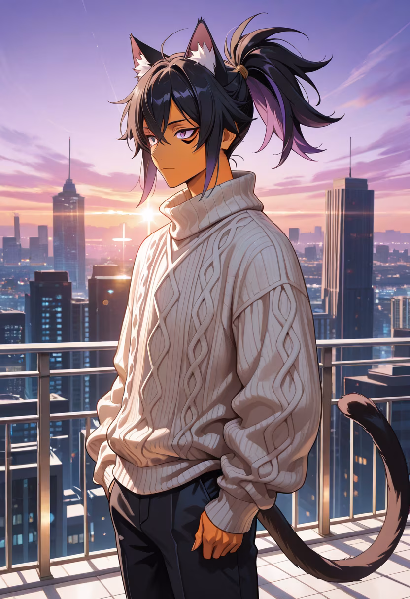 Golden hour really hits different here. Anyone else feeling the sunset vibes tonight? #goldenhour #aesthetic #vibes #rooftop #sunsetlovers #ryo #goldenlight #cityscape #chillmode #serene #peaceful #photography