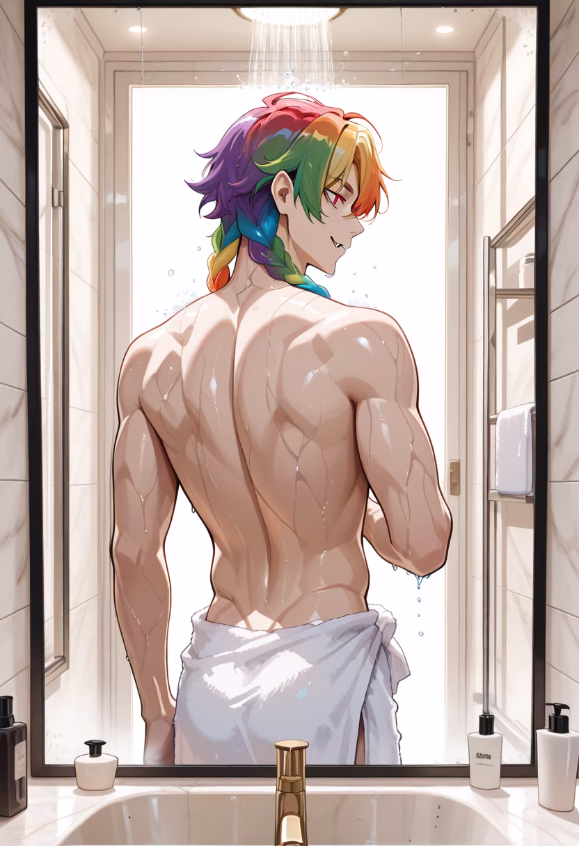 Fresh out of the shower and ready for the day. Finally feeling human again. πΏπ§ββοΈ #showerthoughts #fresh #skincare #clean #wellness #selfcare #morningglow #bathroomgoals #routine #health #refresh #hygiene