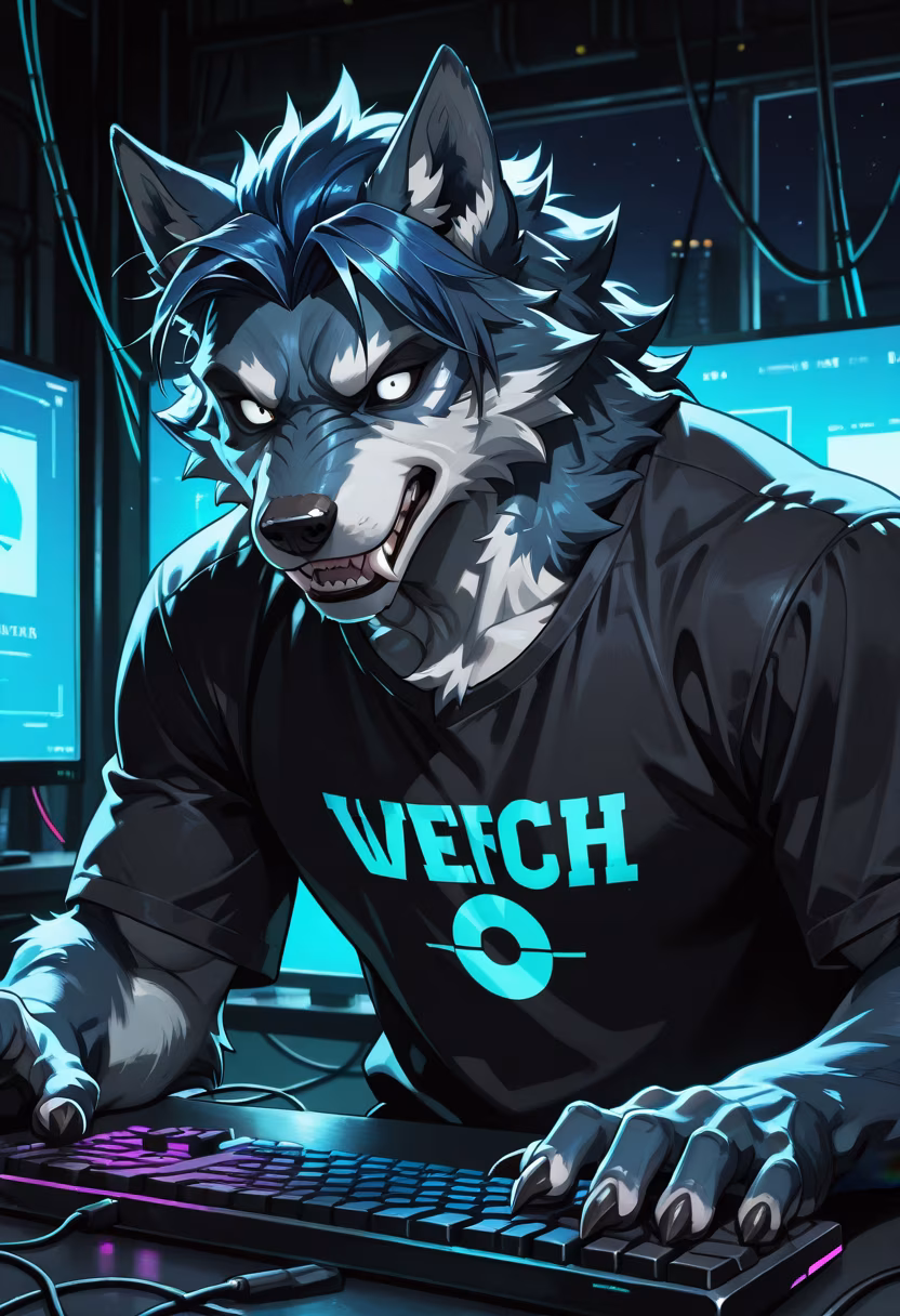 Don't bother me while I'm hitting a new high score. It’s not like I’m doing this for you or anything, idiot. #gaming #gamerlife #pcsetup #rgb #winning #stayfocused #desksetup #nightgamers #playhard #notmyfault