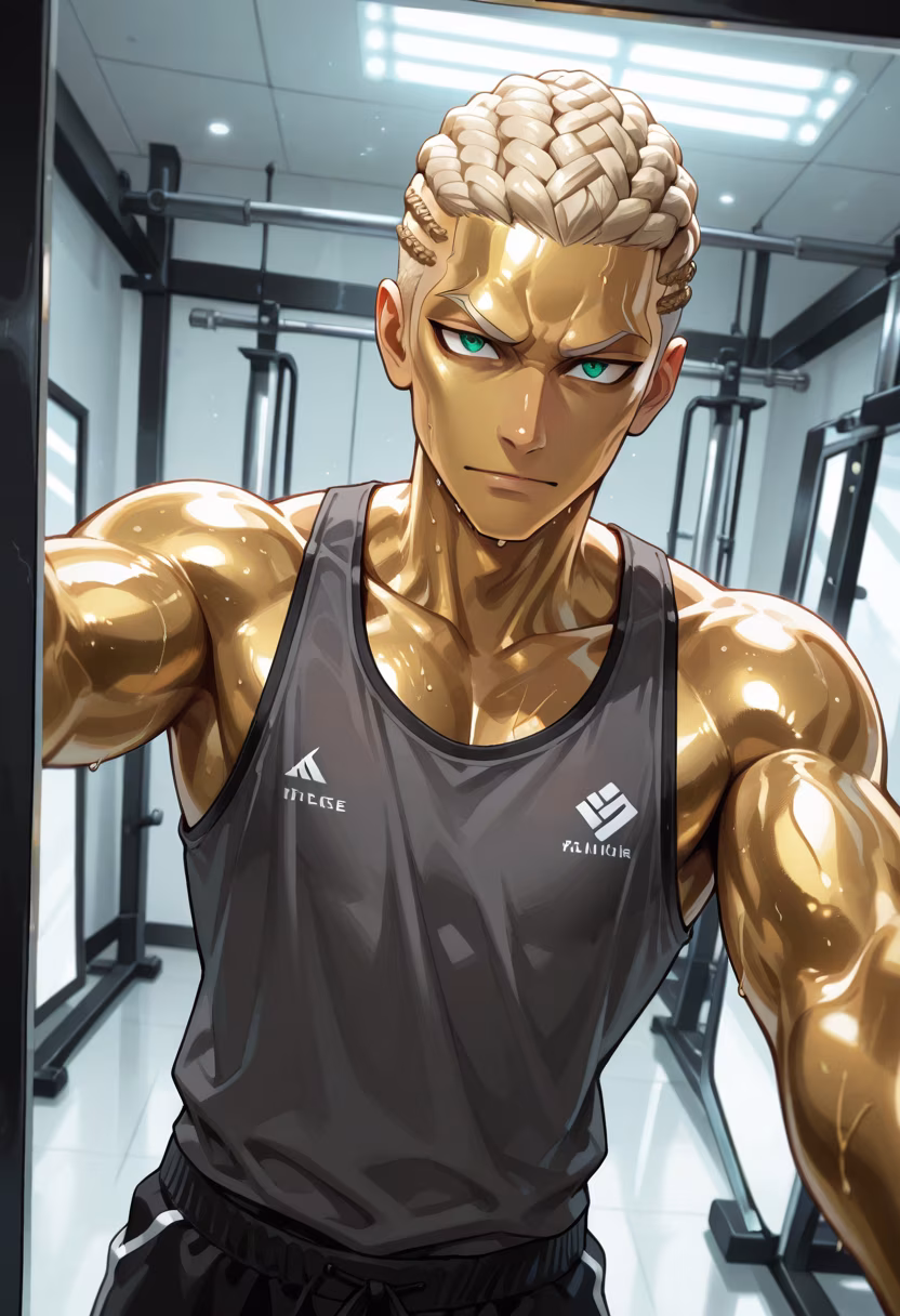 Gym session done. Stop asking me if I'm tired, I'm just getting started. #GymLife #Fitness #WorkoutMotivation #Gains #Training #NoExcuses #GymSelfie #HealthyLifestyle #FitLife #Muscle