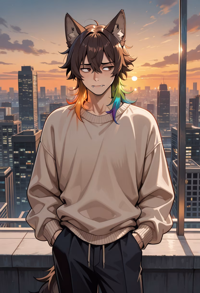 Golden hour really hits different today. Hope everyone has a peaceful evening! #aesthetic #goldenhour #sunset #vibes #peaceful #skyline #rooftop #goldenhourlight #sunsetlovers #mensstyle #mensfashion #citylife