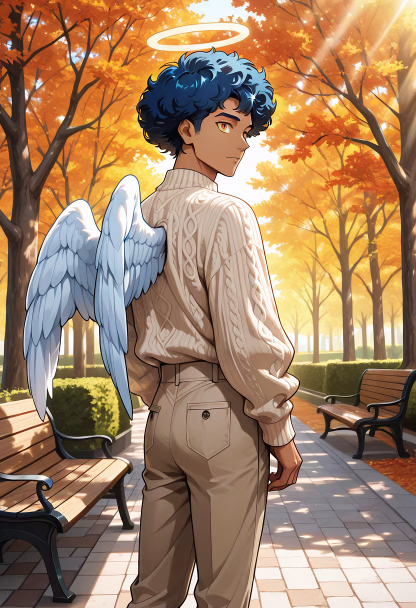 The leaves are finally turning. Autumn air hits different. #autumnvibes #fallfashion #naturewalk #seasonal #cozy #haruto #moodygram #fallcolors #outdoors #lifestylephotography #autumnleaves
