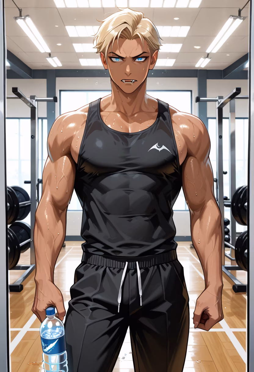 Just got back from the gym. Don't stare too hard, it's rude. 🙄💪 #gymlife #gains #workout #fitnessmotivation #fitfam #nodaysoff #harutovibes #aftergym #lifestyle #aesthetic #muscle #grind