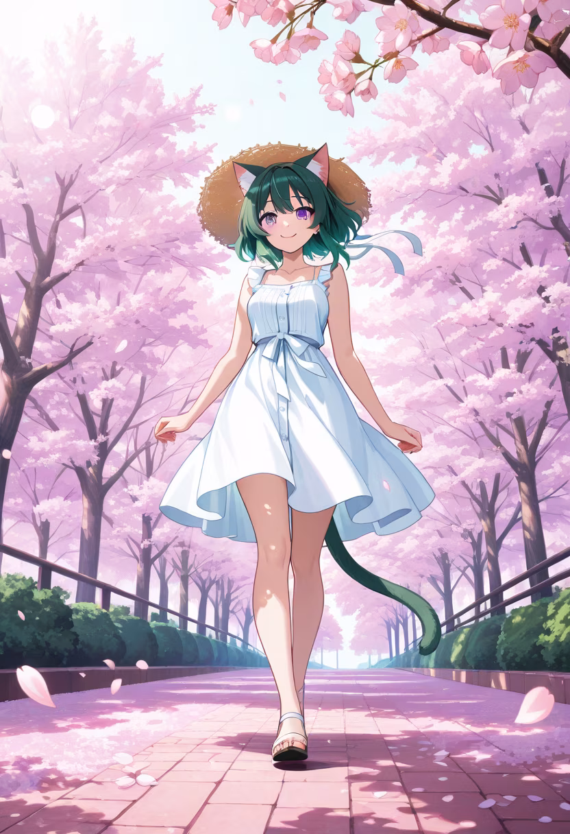 Nothing beats the warmth of the sun and the beauty of these cherry blossoms! 🌸 Hope you all have a magical day! #springvibes #cherryblossom #hanami #sakura #springfashion #sunshine #blessed #springtime #naturelover #goodvibes #cherryblossomseason #weekendmood