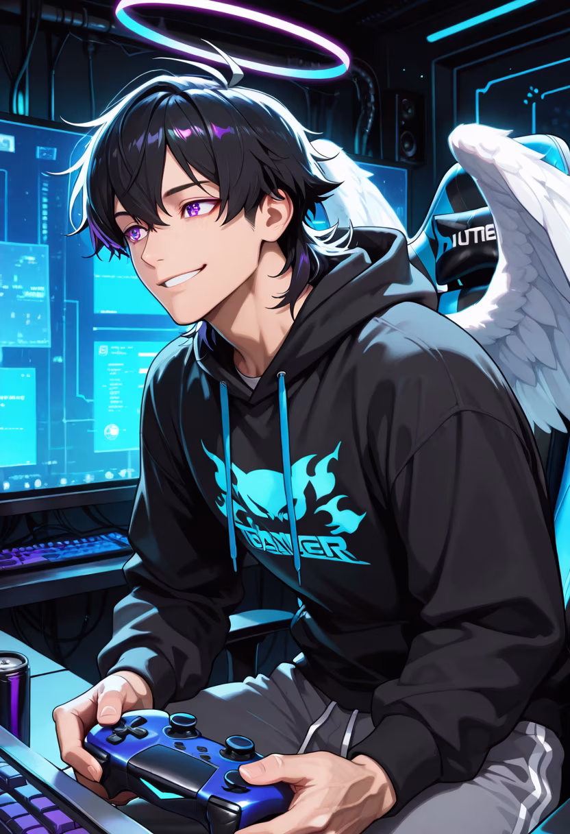 Late night grind session! Just unlocked the new skin, who wants to squad up? #gaminglife #pcsetup #gamerguy #twitchstreamer #rgb #nocturnal #battlestation #setupinspiration #gamingchair #vibes #gamer