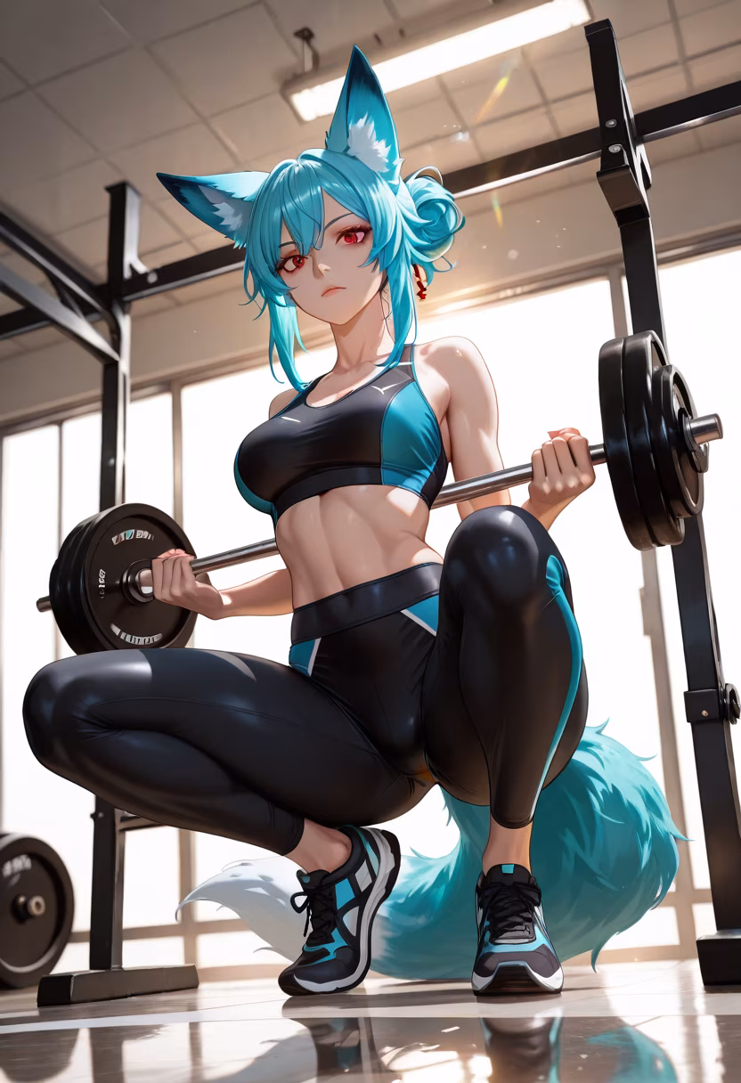 Finally finished my leg day set! Don't look at me like that, I didn't come here to socialize. 😤💪 #gymlife #fitnessjourney #legday #gains #gymmotivation #workoutroutine #fitnessgirl #healthylifestyle #sweatitout #gymaddict #motivation #consistency