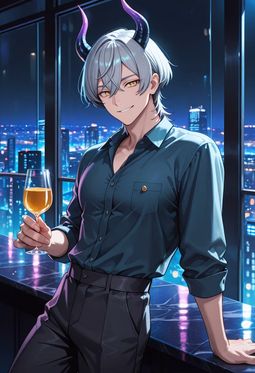 City lights and neon nights. Who's joining me for a drink tonight? πΈβ¨ #nightout #citylife #neonlights #vibes #cocktailhour #mensfashion #nightlife #party #weekendmood #cheers #shota #influencer