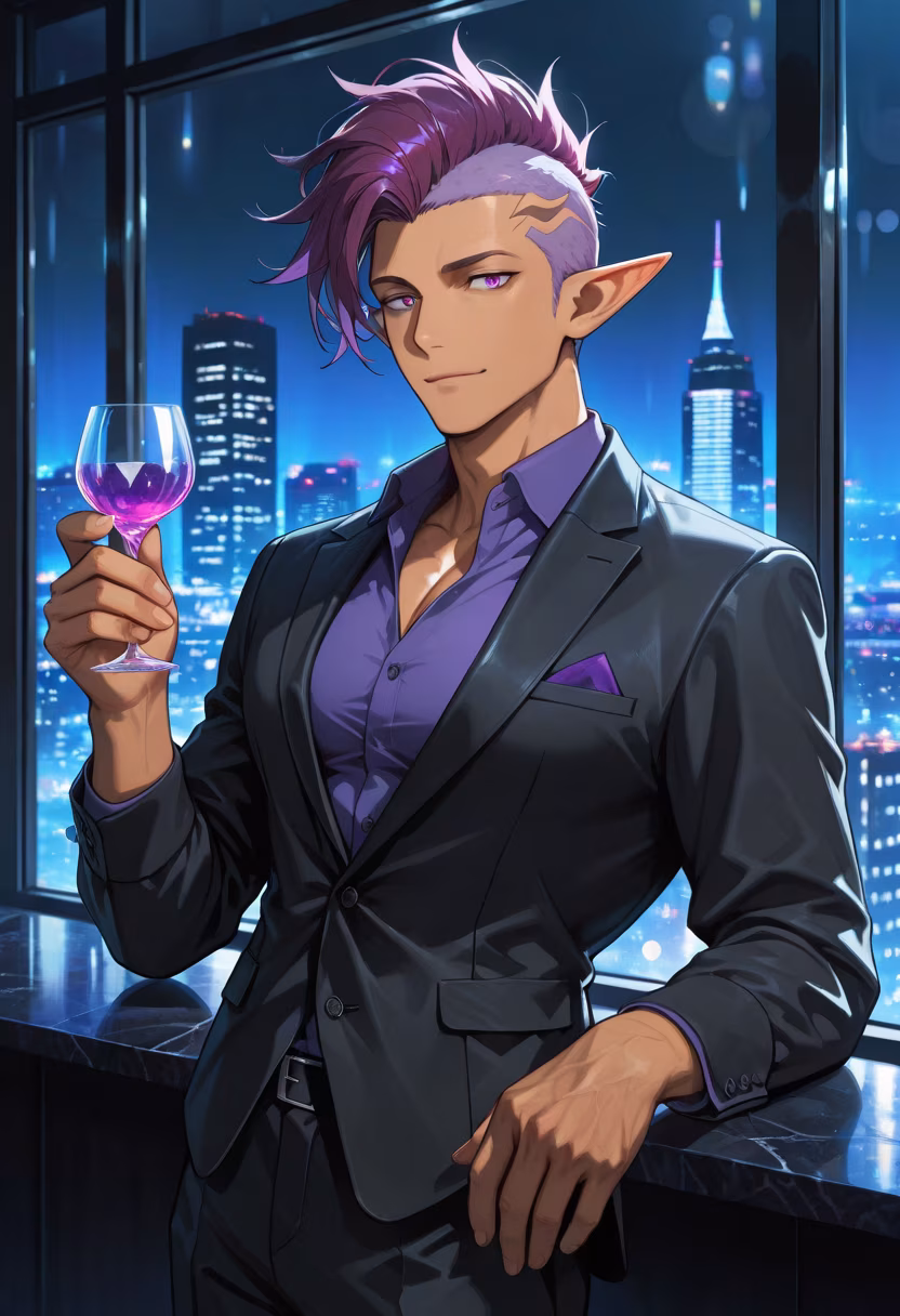 City lights and neon nights. Just me and the view tonight. Who’s joining? 🍸✨ #nightout #cityvibes #vibes #neonlights #nightlife #cocktails #mensstyle #streetwear #husbando #aesthetic #mood #nightphotography