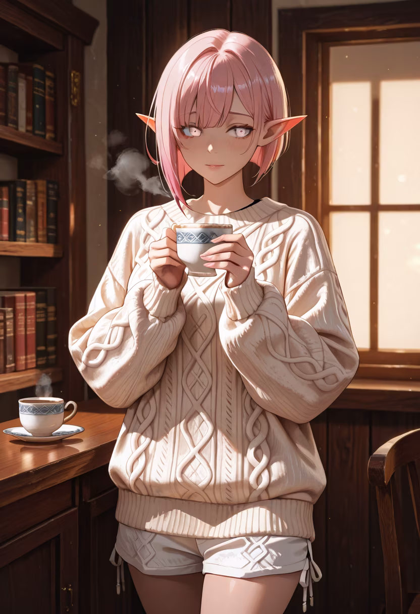 Quiet afternoons are the best kind of afternoons. ☕✨ Hope you all are having a peaceful day too! #cozyvibes #teatime #bookshelf #dandere #quietmoments #afternoonsun #softaesthetic #readingnook #cozylife #dayoff #relaxing #chill
