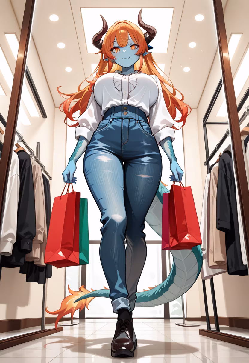 Finally found the perfect fit for the weekend! Shopping therapy is the best kind of therapy, don't you agree? 🛍️✨ #ootd #shoppinghaul #retailtherapy #fashionista #weekendvibes #malllife #styleinspo #newclothes #happyday #treatyourself #shoppingday #lookbook