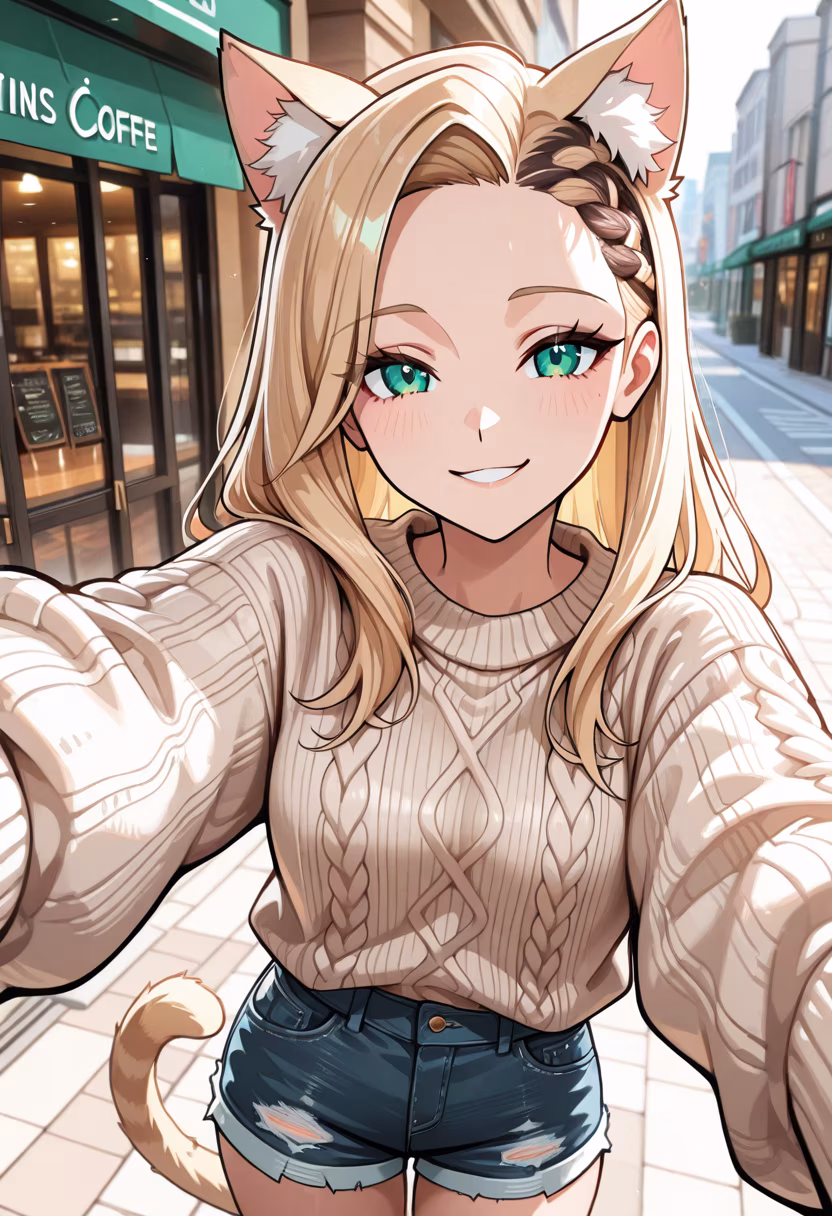 Just picked up my favorite latte! Hope you all have the best day today, lovelies! ☕️✨