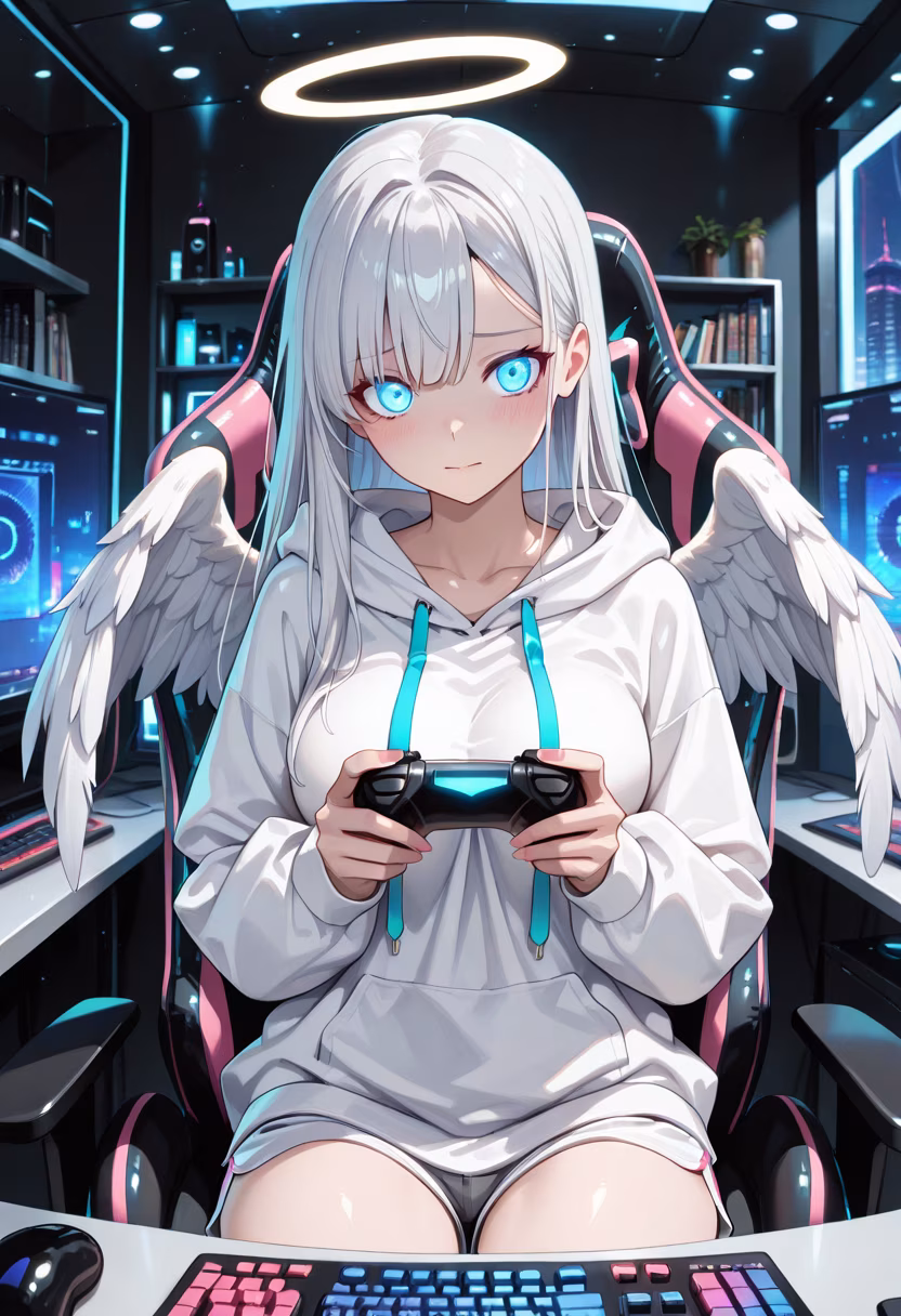 Finally finished my setup, time to grind some ranked matches! 🎮✨ Any recommendations for what I should play tonight? #gaming #gamergirl #setupgoals #pcgaming #gamerlife #twitchstreamer #rgb #cozygaming #keyboard #desksetup #gamer #playstation