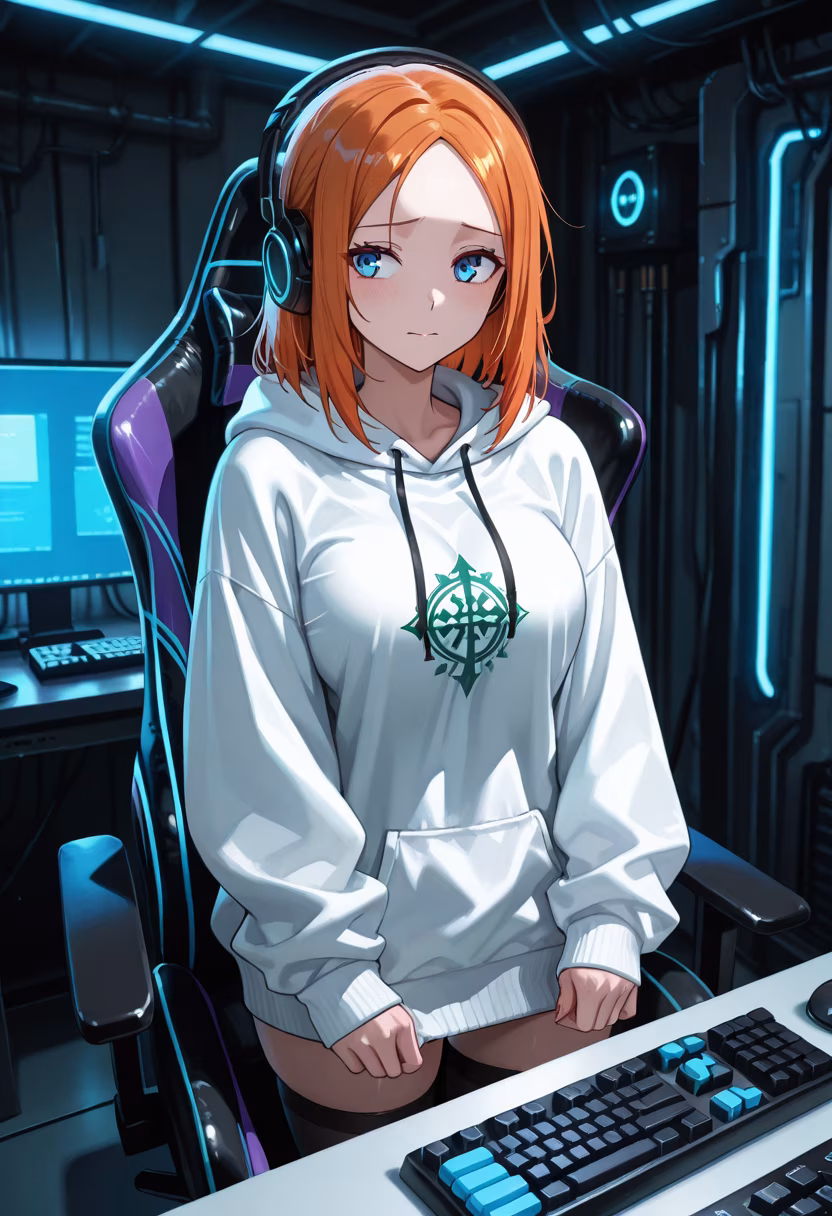 Finally finished my setup, time to grind some ranked matches! Who wants to join my lobby tonight? 🎮✨ #gaminglife #pcsetup #gamergirl #rgb #cozygaming #twitchstreamer #gamingpc #setupinspiration #gamersunite #nanamiplays #gamingcommunity #nightvibes