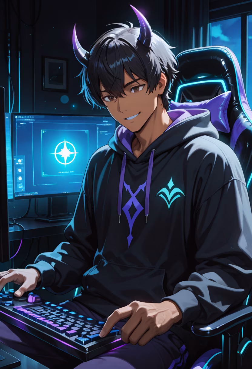 Late night grind session! Finally hit master rank. Who’s carrying me tomorrow? 🎮🔥 #gaminglife #pcsetup #rgb #gamer #nightowl #twitchstreamer #masterrank #gamingchair #setupgoals #gamerguy #victory #proplayer