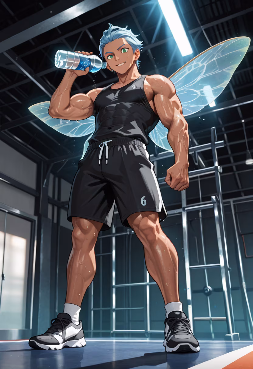 Crushed that morning set! Nothing beats that post-lift adrenaline rush. Who else is hitting the gym today? #fitness #gymlife #workoutmotivation #gains #bodybuilding #training #fitnessjourney #muscle #fitfam #healthylifestyle #gymrat #motivation