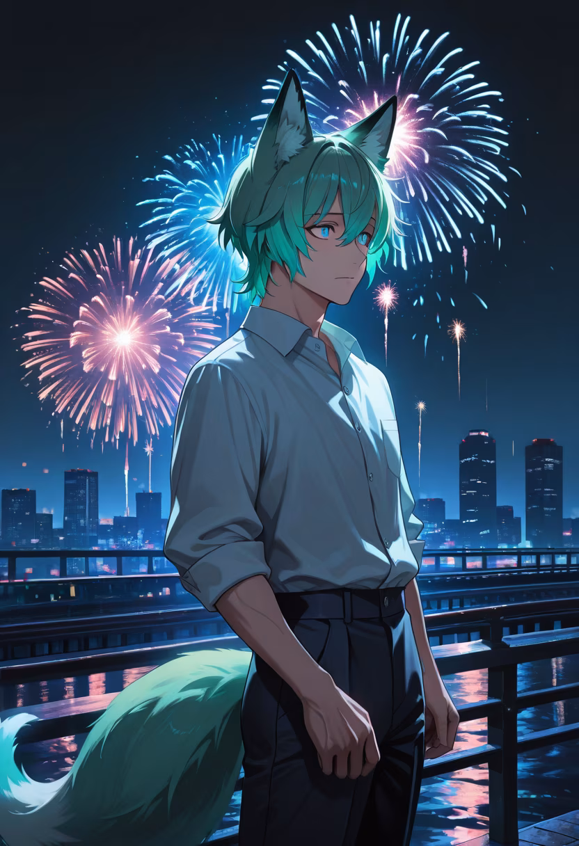 Finally got to catch the fireworks tonight. It's so peaceful watching the sky light up like this. Hope you all had a great weekend! #fireworks #summernights #summervibes #nightphotography #chillvibes #festival #japansummer #aesthetic #nightout #mood #peaceful #skyline