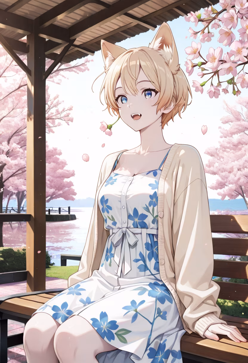 Watching the petals drift. It's peaceful here. πΈβ¨ #sakuraseason #springvibes #cherryblossom #peaceful #naturephotography #hanami #dayout #animeaesthetic #calm #springtime #influencerstyle #thoughtful