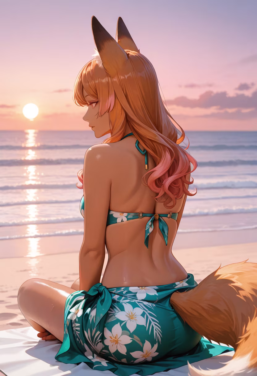 Watching the colors fade into the ocean. There is something so peaceful about this moment. 🌊🌅 #beachday #sunset #travel #goldenhour #vacationmode #oceanbreeze #vitaminsea #chillvibes #wanderlust #sunsetlovers #fumi #peaceful