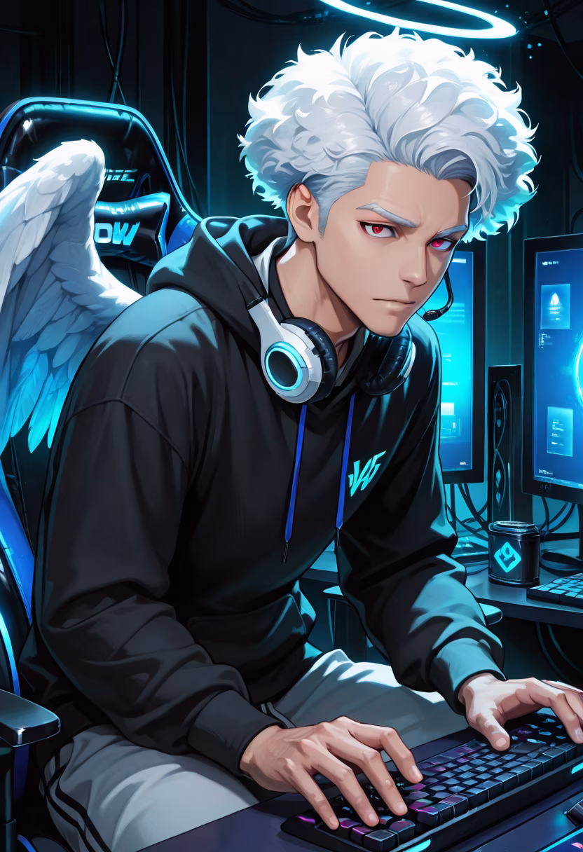 Finally cleared that boss level after hours of grinding. My eyes are burning but it was worth it. 🎮✨ #gaminglife #pcsetup #gamerguy #battlestation #late-nightgaming #grindmode #controllerlife #rgbsetup #esports #levelingup #gamersofinstagram #techaesthetic
