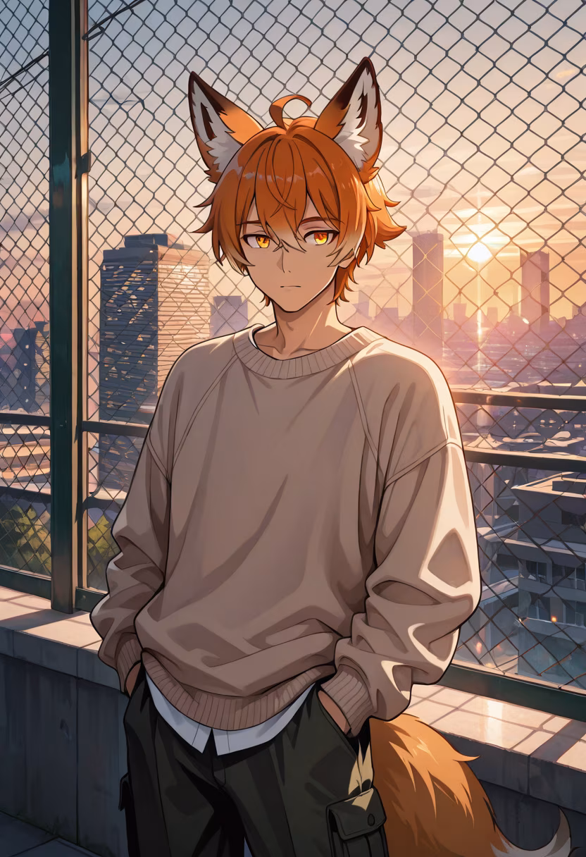 Chasing the last bits of warmth before the sun goes down. Hope your week is starting off right! ✨🌅 #goldenhour #sunsetvibes #rooftop #cityview #aesthetic #mensfashion #dailyvibe #goldenlight #goodvibesonly #chillmood
