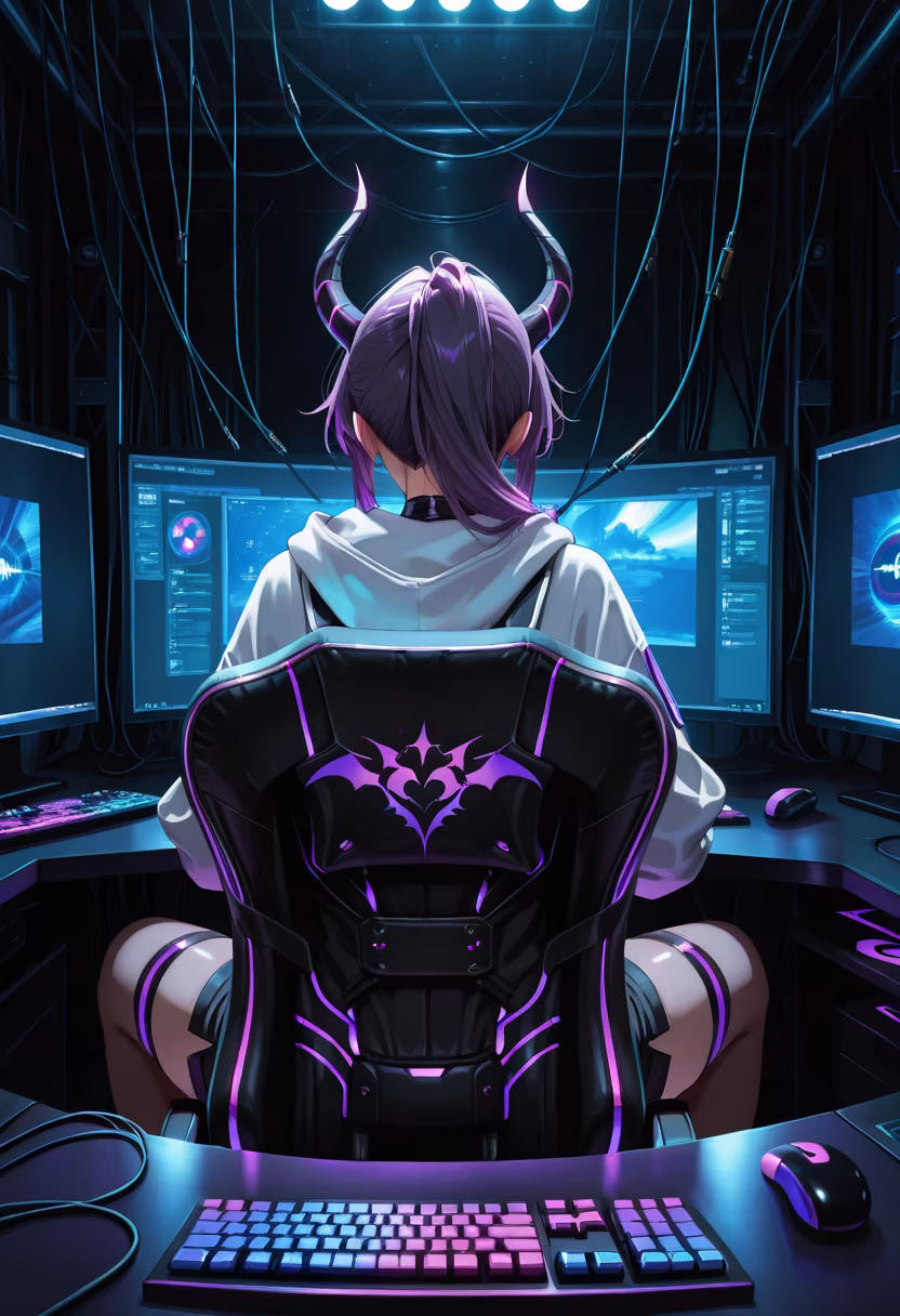 Late night grind! Anyone else pulling an all-nighter or is it just me? 🎮✨ #gaming #pcsetup #rgb #gamerlife #nightowl #twitchstreamer #setupgoals #gamergirl #pcgaming #valorant #leagueoflegends