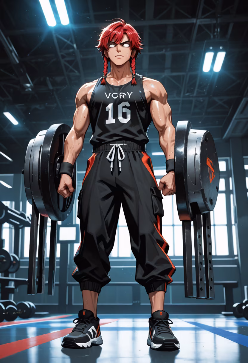 Crushing my goals today, no excuses. 💪 Hope you all are staying active too! #fitness #gymlife #gains #workoutmotivation #yusei #fitfam #nodaysoff #grindmode #gymrat #training #healthylifestyle #mensfitness