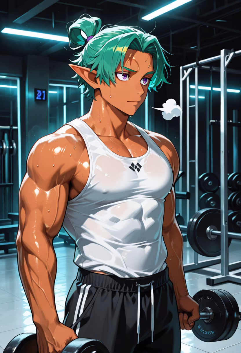 Crushing these morning sets. Nothing beats the feeling of a heavy pump to start the day right! 💪🔥 #fitnessmotivation #gymlife #gymrat #workoutroutine #gains #fitfam #hardwork #discipline #lifting #morninggrind #muscle #abs