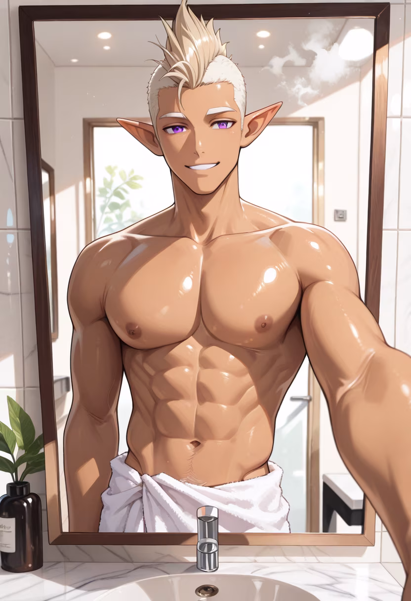Post-shower freshness is the best feeling. Time to start the day right! ✨🚿
