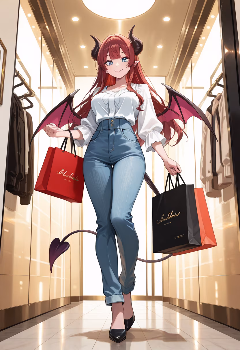 Finally found the perfect fit today! 🛍️ Shopping therapy is real, what do you guys think of this new look? ✨ #shopping #mallhaul #newclothes #ootd #fashionblogger #styleinspo #shoppingday #retailtherapy #trendsetter #happyday #treatyourself #vibecheck