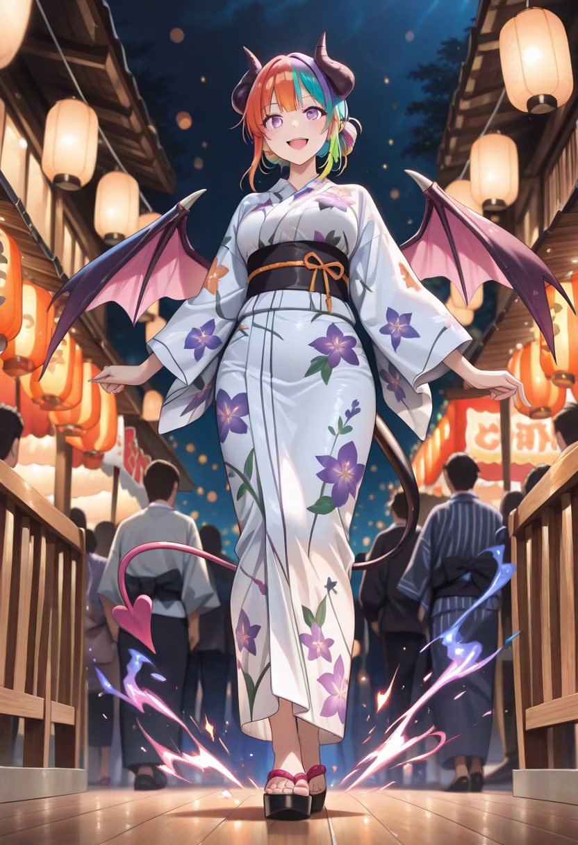 Nothing beats a sunny afternoon at the festival! 🎆 The fireworks were magical tonight. Who else loves summer nights? #summerfestival #fireworks #festivalvibes #yukata #summernights #japanesefestival #starlight #aesthetic #summeroutfit #nightout #memories #summer2024