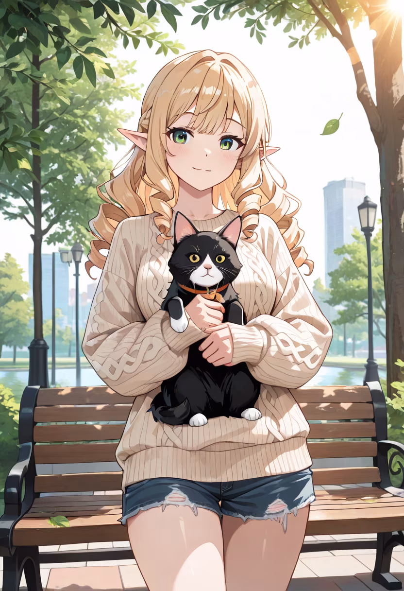 Just me and my little partner in crime today! Nothing beats a peaceful afternoon walk in the park. #catlife #parkday #nature #peaceful #afternoonvibes #furbaby #myworld #bliss #sunnyday #cuddles #joy
