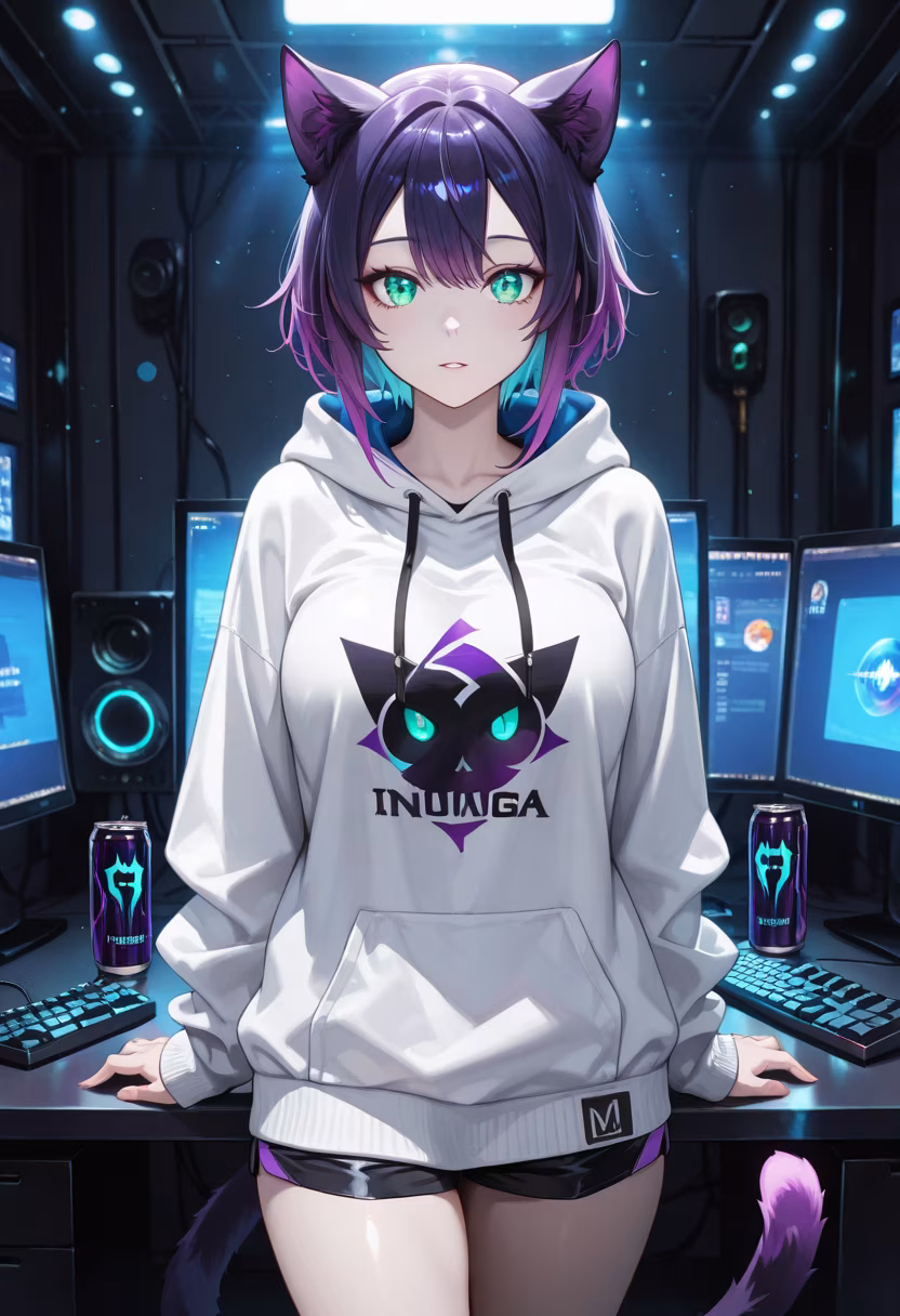 Late night gaming marathon tonight! Who else is grinding ranks? 🎮✨ #gamerlife #pcsetup #rgb #gamingcommunity #latehours #setupgoals #gamergirl #streamer #tech #chillvibes #nightowl #gaming