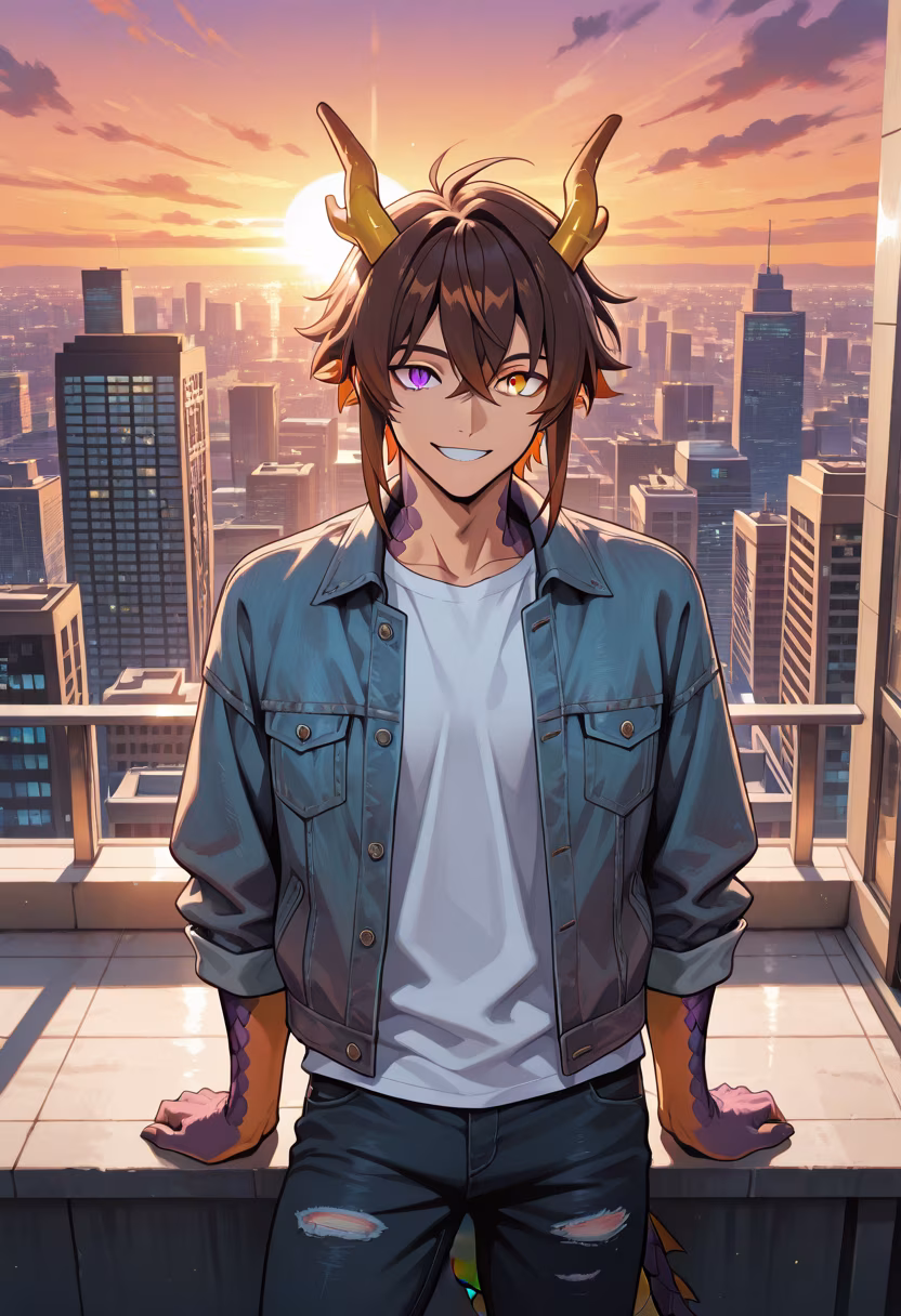 Golden hour really hits different today. Catching those last rays before the sun dips behind the city skyline! 🌅✨ Who else loves this time of day?