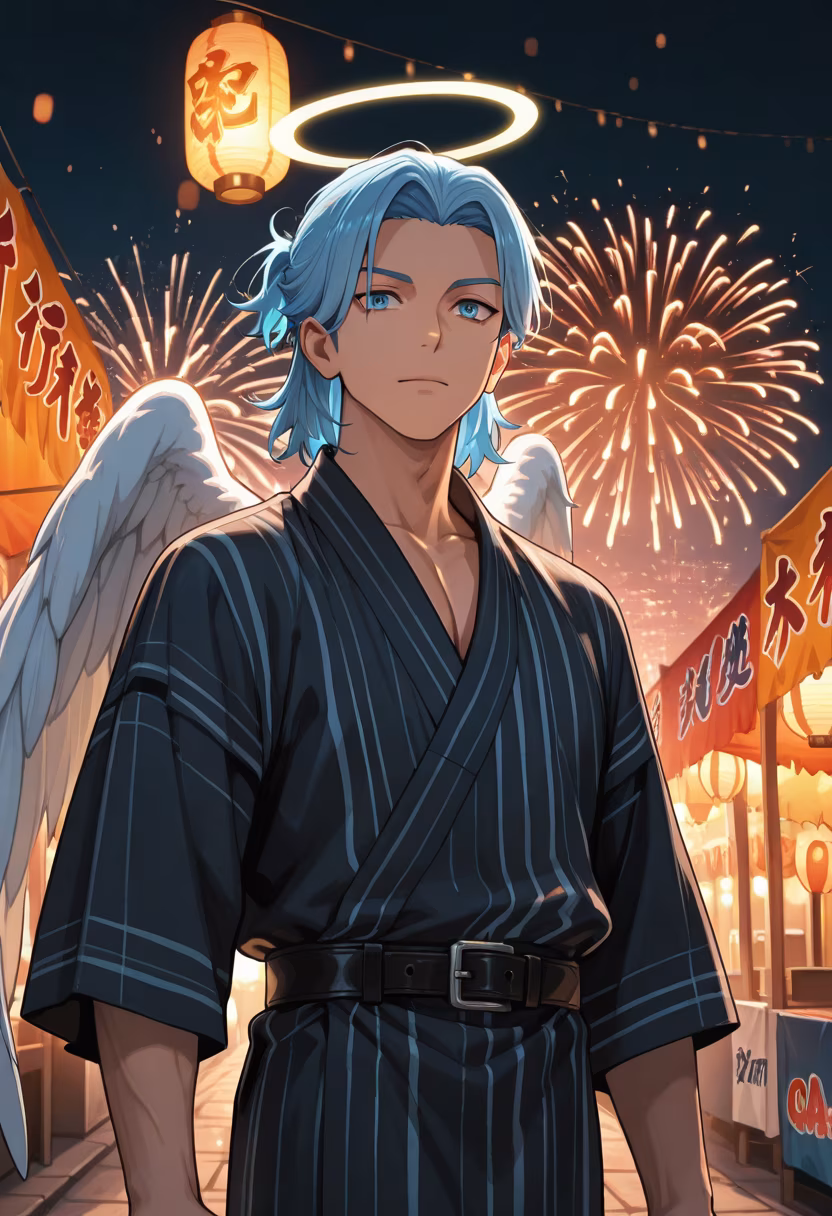 Finally got to see the fireworks this year. Don't stare too hard, it's just a festival, okay? #summer #festival #fireworks #japan #vibes #summernights #summervibes #nightlife #aesthetic #explorepage #hotnight #coolguy