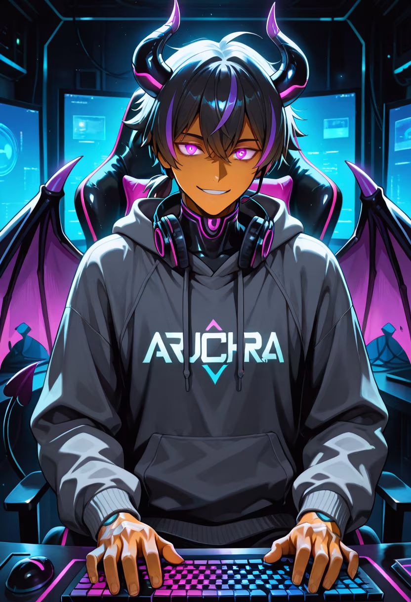 Late night grind session! 🎮 Who else is pulling an all-nighter with me? Let's crush these ranks! #gamerlife #pcsetup #rgb #gaming #nighthawk #streamer #setupgoals #battlestation #gamingcommunity #gamersofinstagram #levelupproject #rpglife