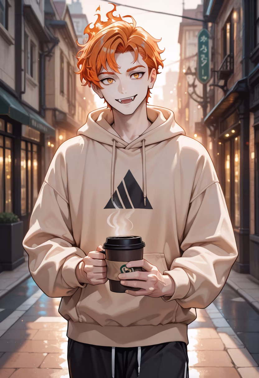 Nothing beats a sunny morning coffee run. Hope you all have an amazing day! ☕✨ #coffeelover #morningvibes #dailygrind #sunshine #ootd #positivevibes #aesthetic #lifestyle #grind #hustle #goodmorning #fashion