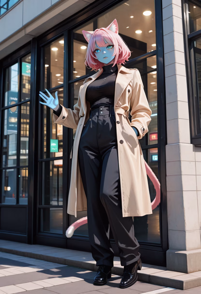 City strolls and quiet thoughts. Sometimes you just need to disconnect for a while. 🏙️🎧 #ootd #streetstyle #citylife #minimalist #fashiondaily #vibecheck #aesthetic #urbanphotography #quietmoments #meigram #outfitoftheday