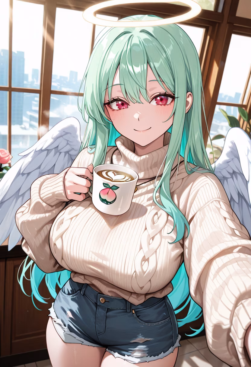 Spending the perfect lazy Sunday morning at my favorite cafe! ☕️ Hope you all are having a relaxing weekend too. #sundayvibes #cafedate #cozy #weekendmood #selfcare #coffeelover #morninglight #aesthetic #happylife #chillout #vibes #nanami