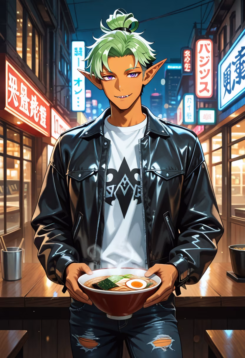 Nothing beats a big bowl of ramen after a long day of training. Who wants to join me for a late-night feast? 🍜🔥 #ramenlover #foodie #latecravings #mensstyle #comfortfood #lifestyle #citylife #bakadere #hungry #goodvibes #yummy #foodphotography